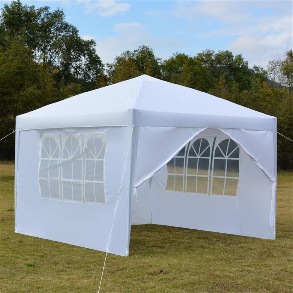 Cheap Goat Tents Portable Outdoor Folding Tent Waterproof Right angle Sun Shelter With Two Doors Two Windows 3 X 3meter   